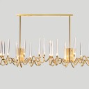 Loft Industry Modern - Mars Harvest Rectangular Chandelier